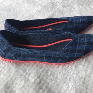 Rothy’s - Blue Gingham - Retired - Size 7.5